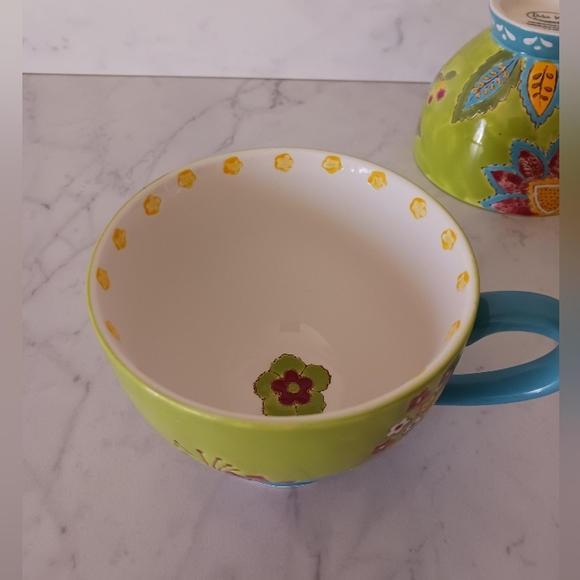 Dutch Wax Floral Mugs - Picture 4 of 8